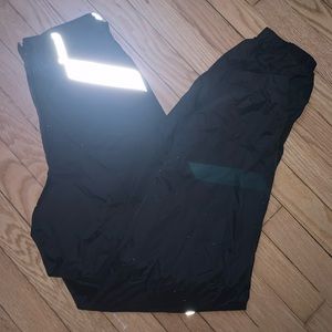 Forever 21 reflective windbreaker joggers